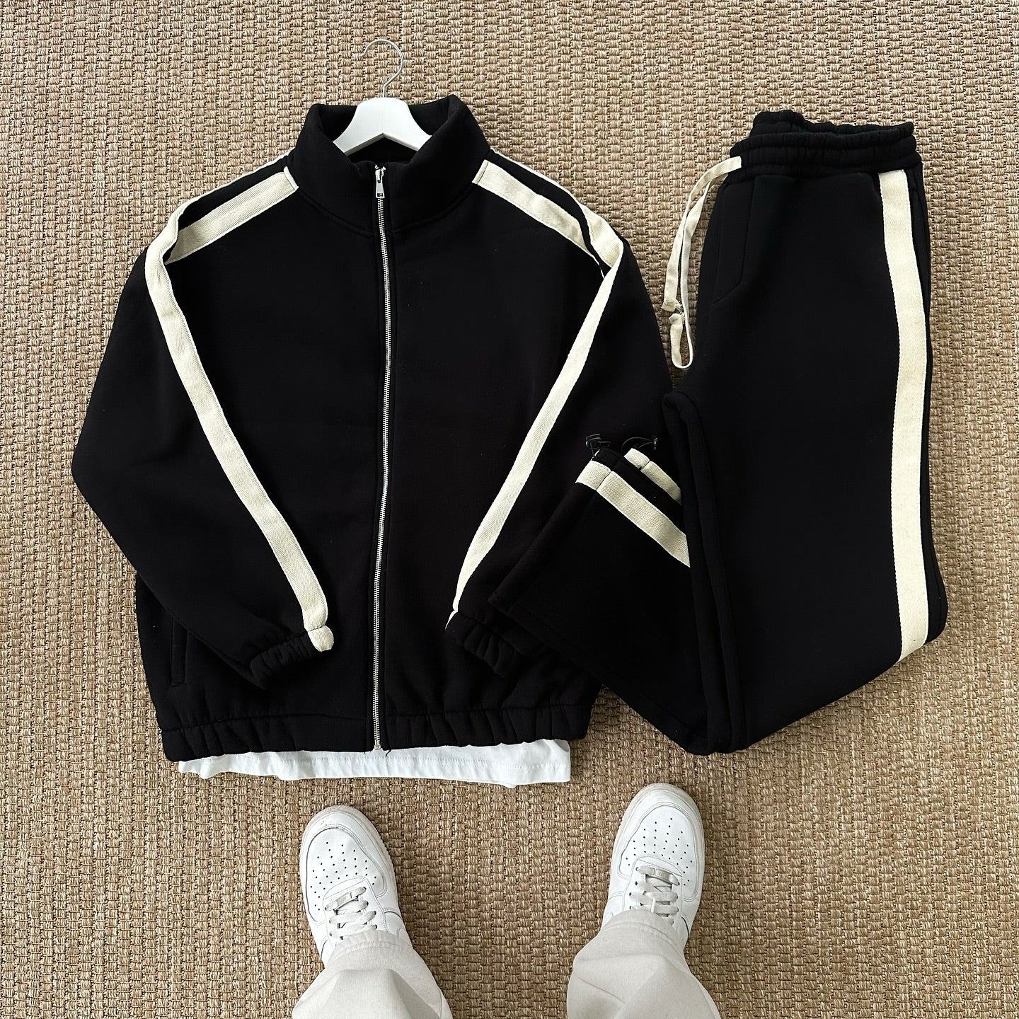 Ensemble Vento – Winter Polo + Pantalon Noir 🇹🇷