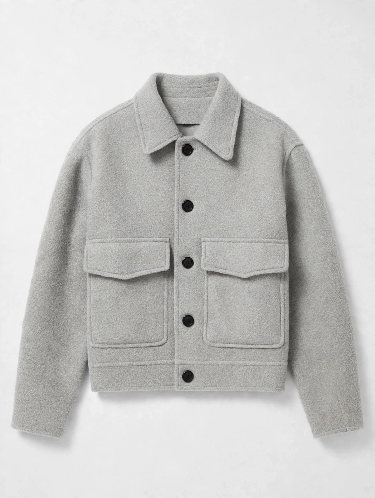 Veste Monaco Homme Gris chinée 🇹🇷