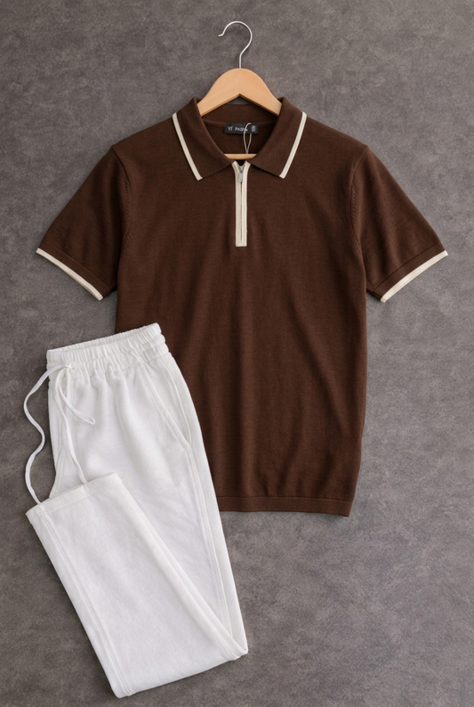 Vento clean set Brown t-shirt + pantalon 🇹🇷