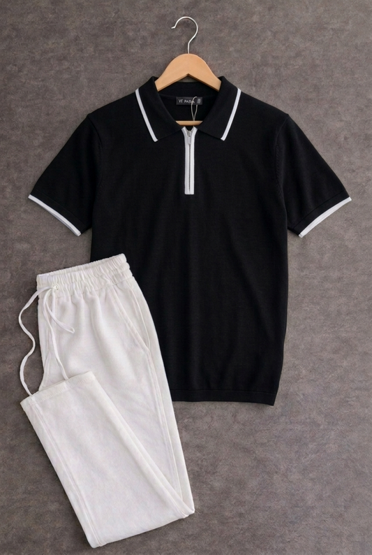 Vento clean set Noir t-shirt + pantalon 🇹🇷