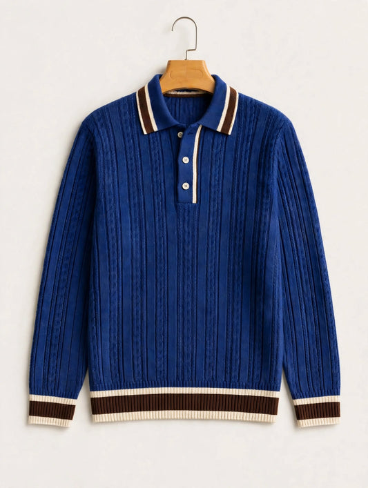 Rich Torsadée Polo bleu nuit 🇹🇷