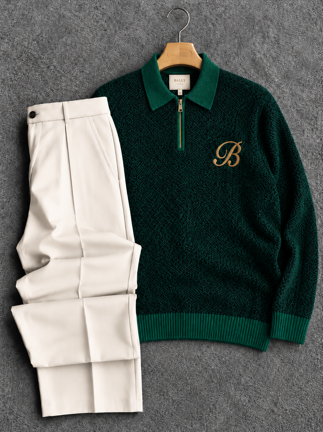 Prestige Set Polo + Pantalon ℬ  Vert Royal 🇬🇧