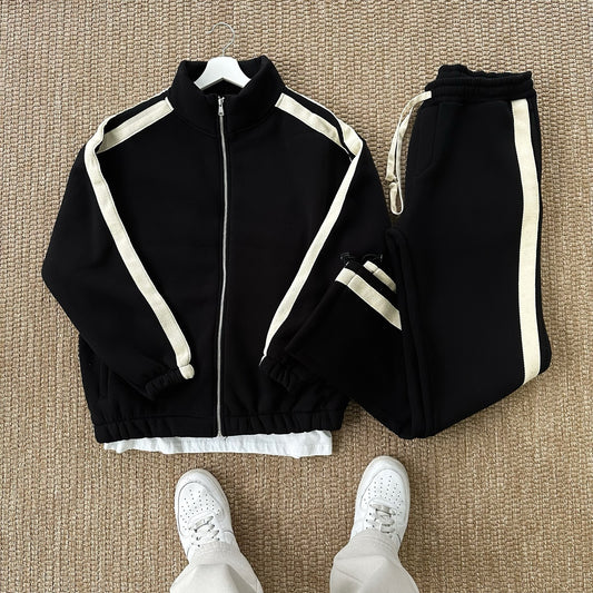 Ensemble Vento – Winter Polo + Pantalon Noir 🇹🇷