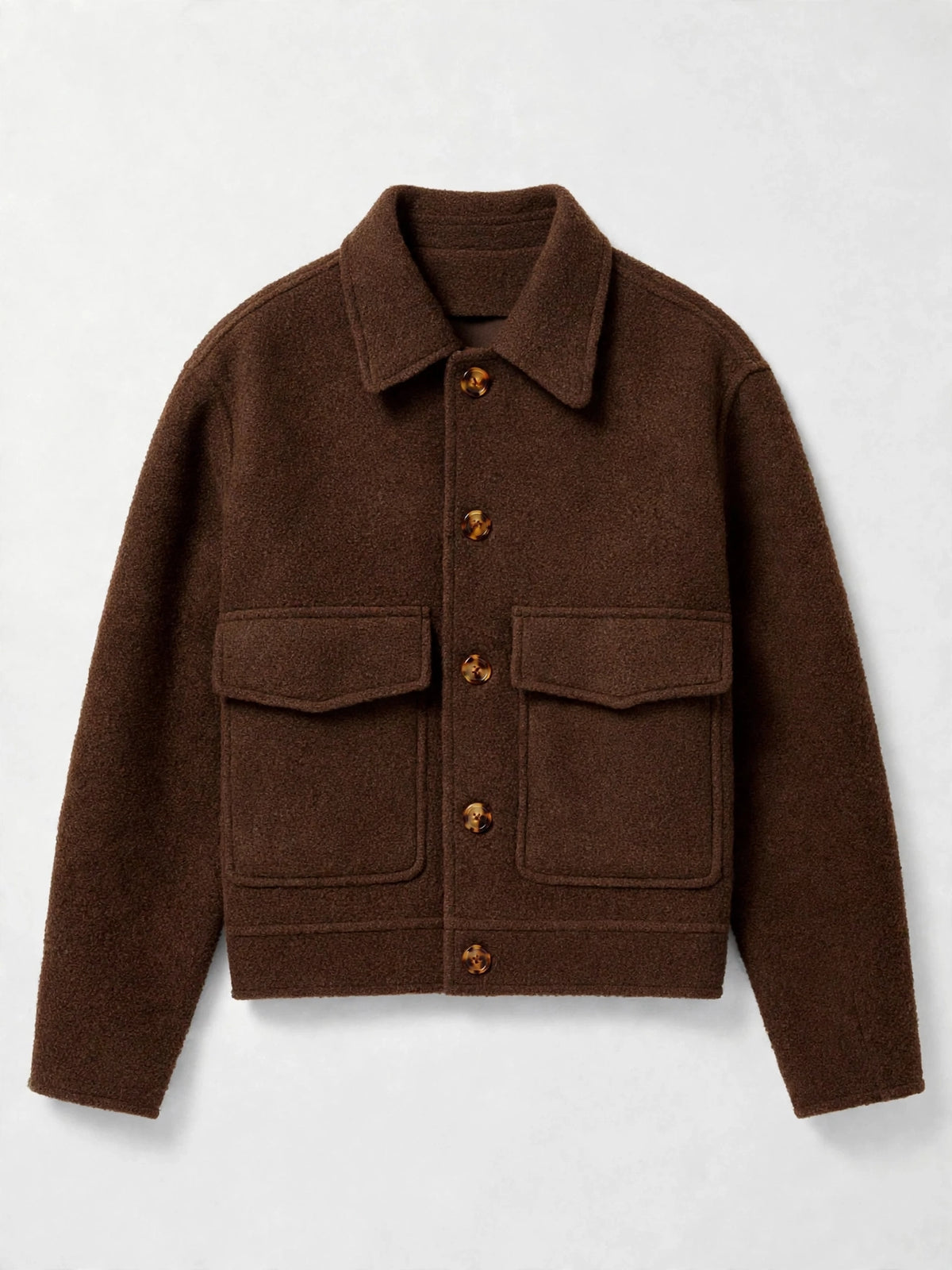 Veste Monaco Homme  Marron Chocolat 🇹🇷