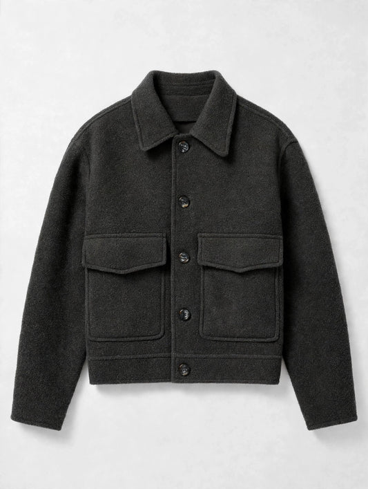 Veste Monaco Homme  Gris Anthracite 🇹🇷