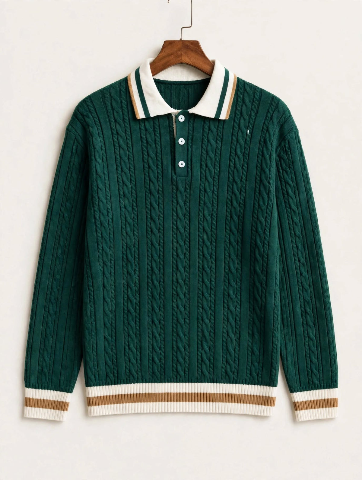 Rich Torsadée Polo Vert royal 🇹🇷